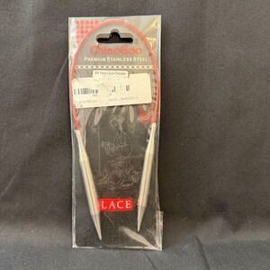 ChiaoGoo Red Lace Circular Knitting Needles 16 inch US 13 9mm Stainless 7016-13